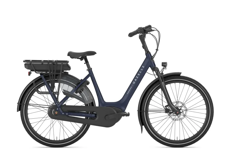 Een productafbeelding van een Gazelle Orange C8 Hmb Disc 26 Inch L46 Saturn Blue S8 (mat